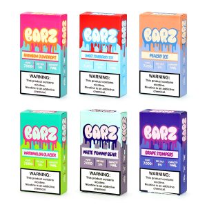 BARZ 7000 Puffs Disposable Vape Type-C Rechargeable 50mg/ml